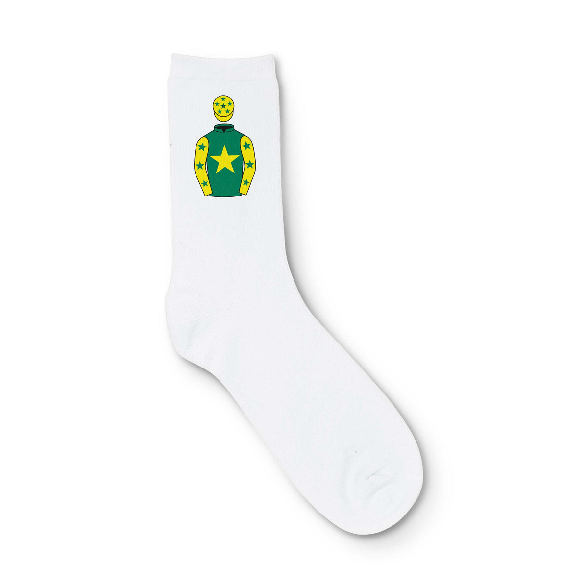 Racing To Profit Printed Sock