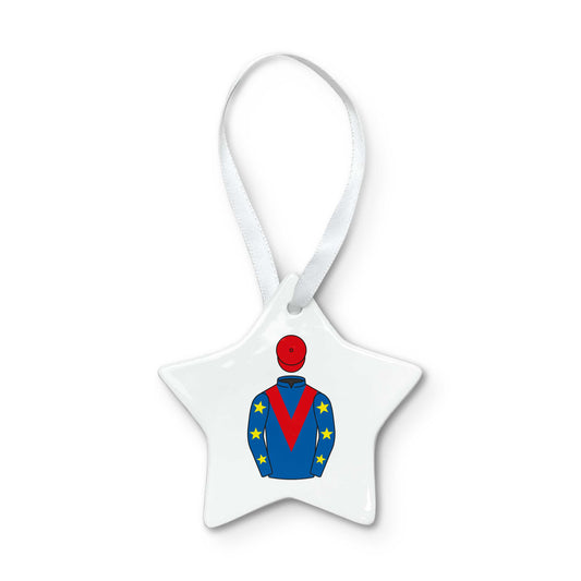 Rebecca Curtis Racing Christmas Tree Decoration