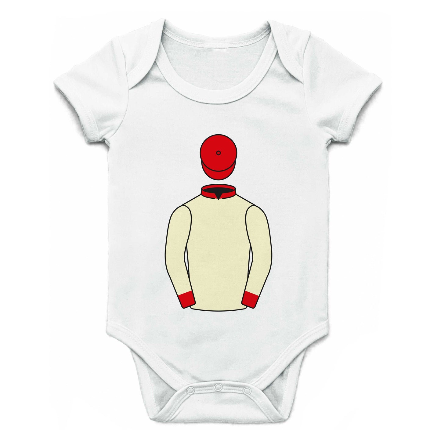 Sir Francis Brooke & R A Pilkington Single Silks Baby Grow