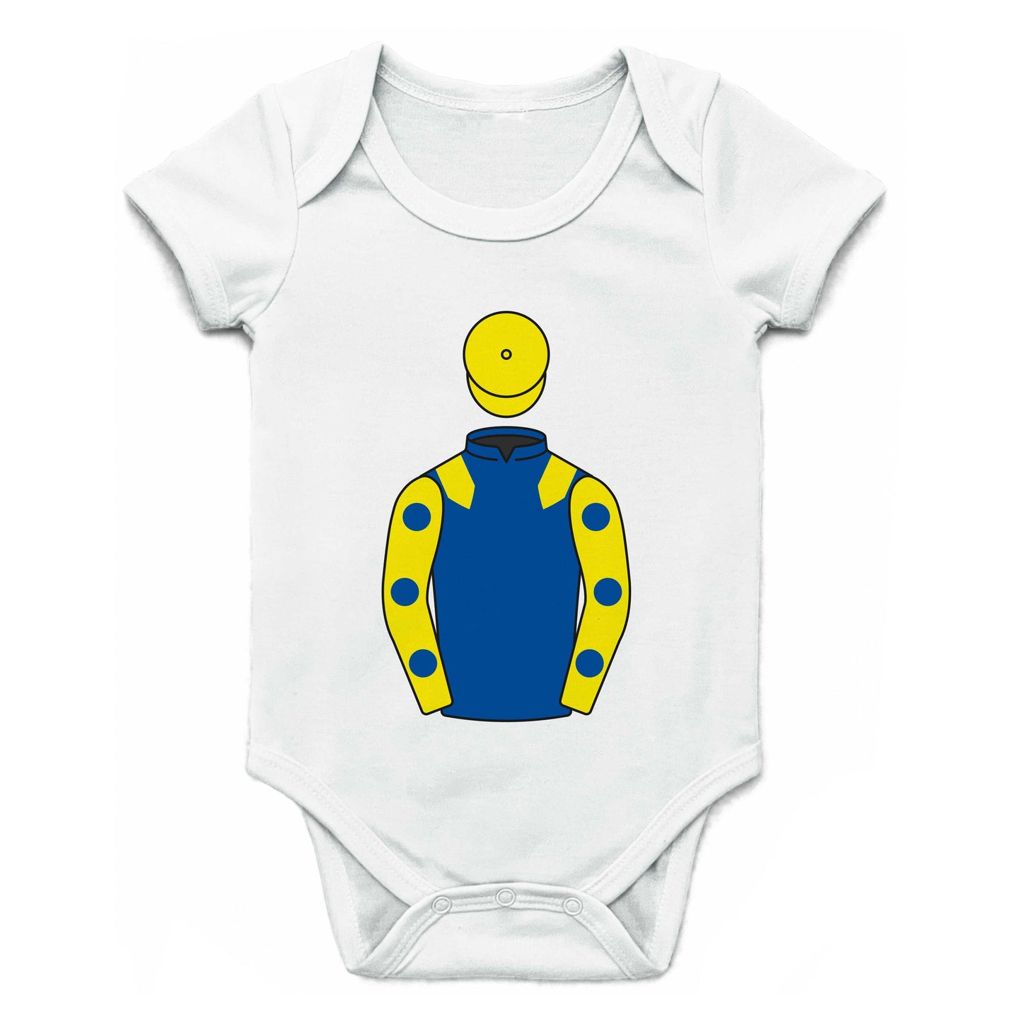 Starting Fifteen Partnership Single Silks Baby Grow