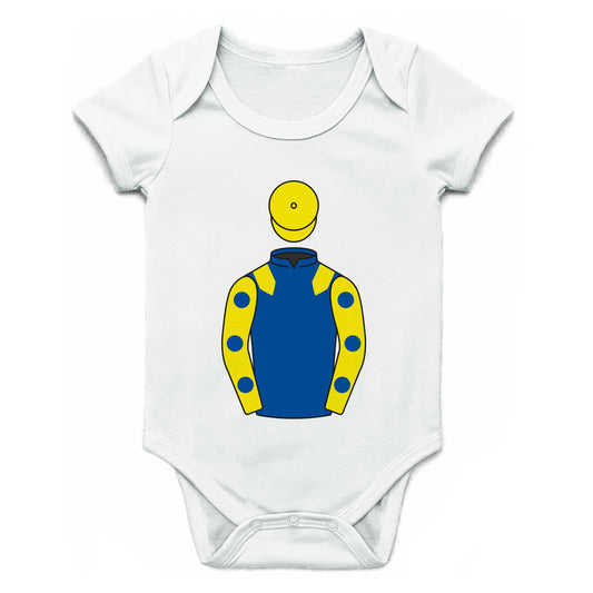Starting Fifteen Partnership Single Silks Baby Grow