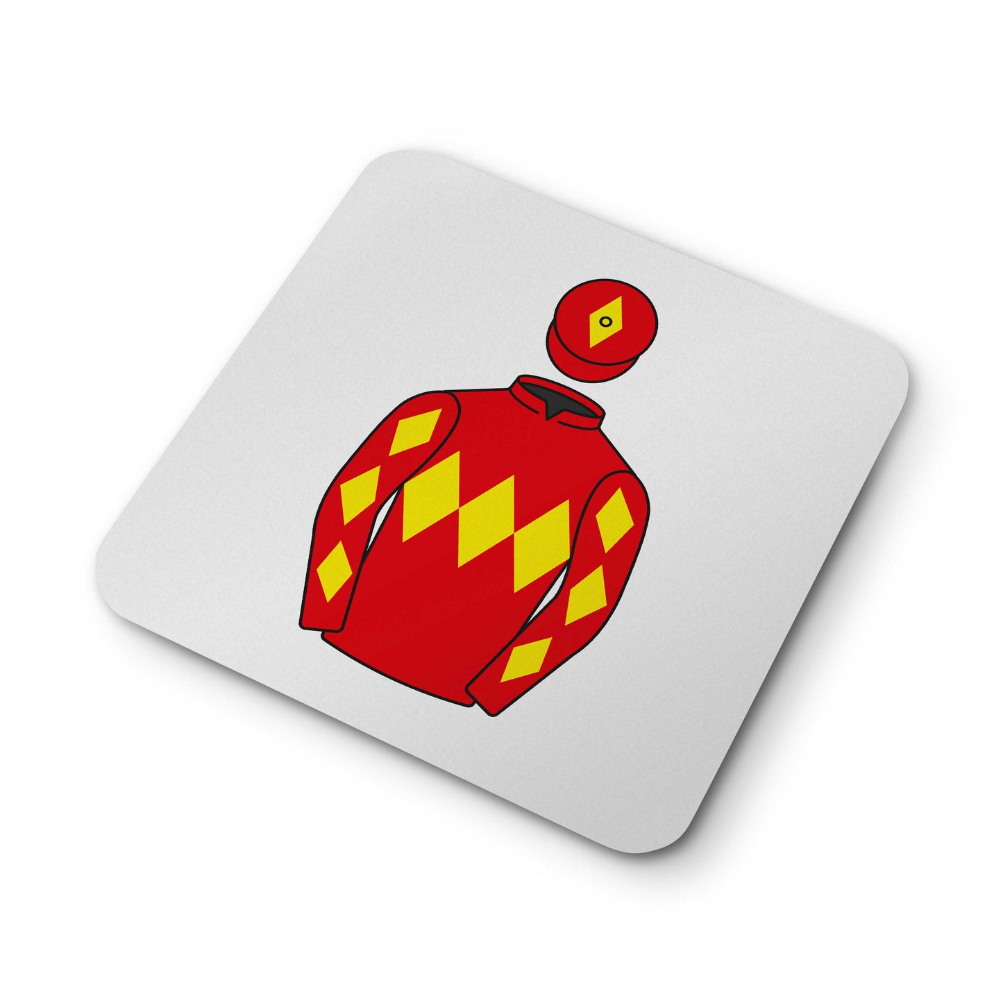 Steve and Jackie Fleetham Ceramic Coaster