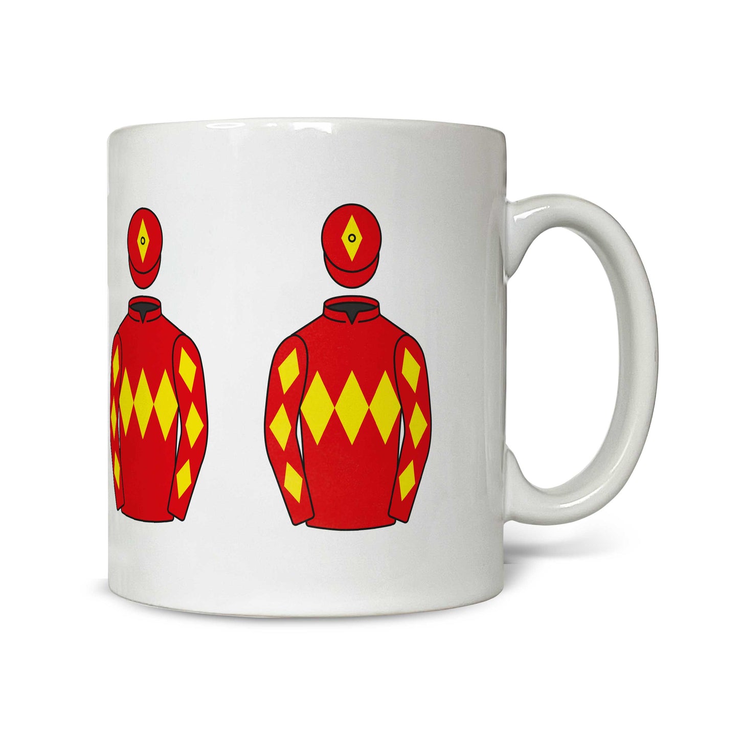 Steve and Jackie Fleetham 4 Silks Mug