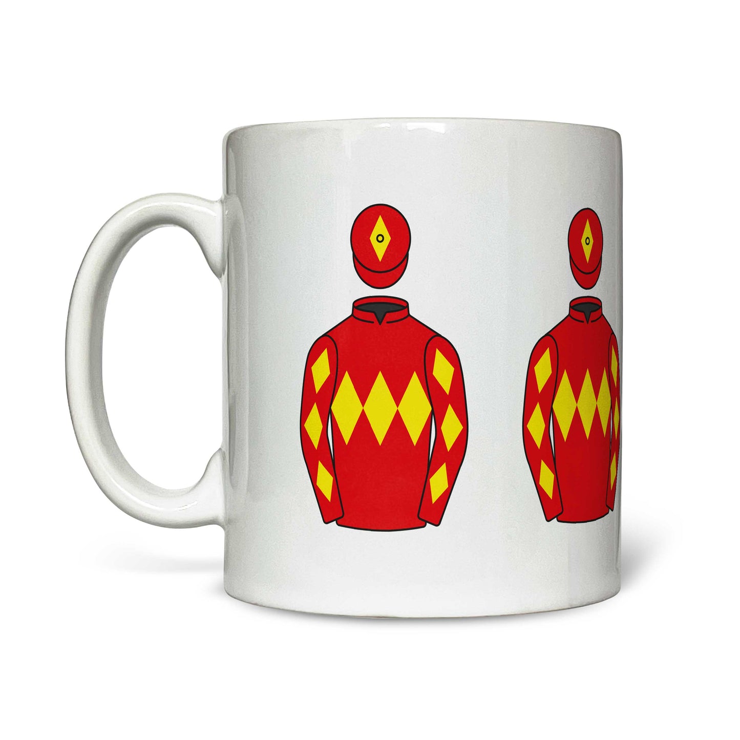 Steve and Jackie Fleetham 4 Silks Mug