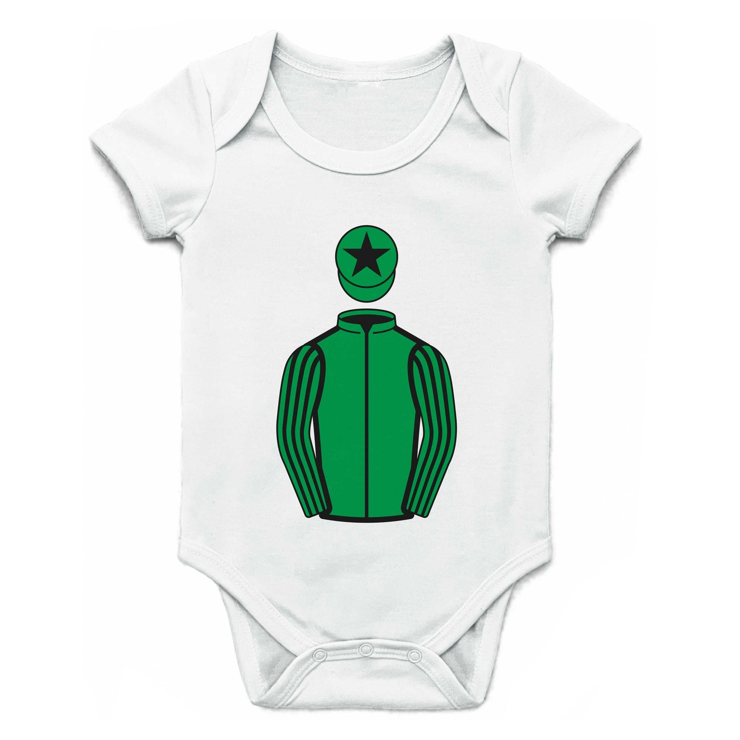 T J McDonald Single Silks Baby Grow