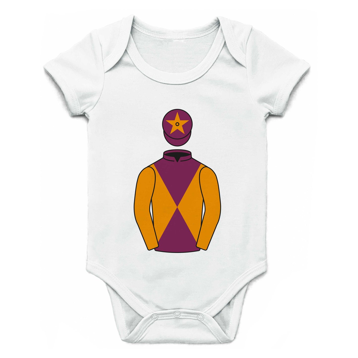 The Eyre Family Single Silks Baby Grow