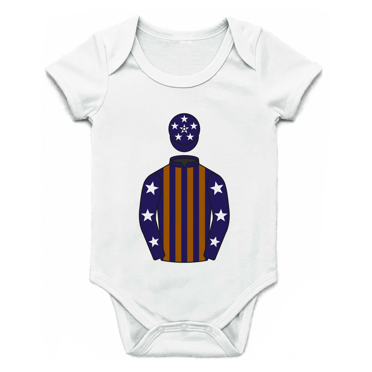 The Good Stock Syndicate Single Silks Baby Grow