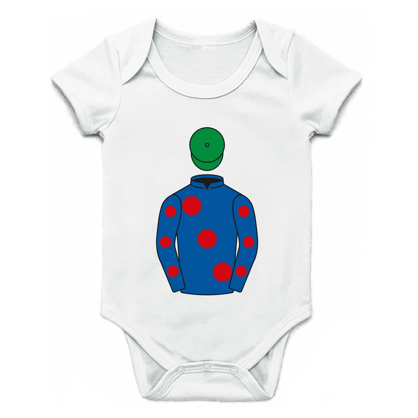The Sundowners Partnership Single Silks Baby Grow