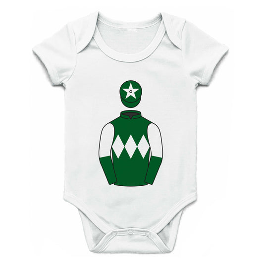 The Triple Lock Partnership Single Silks Baby Grow