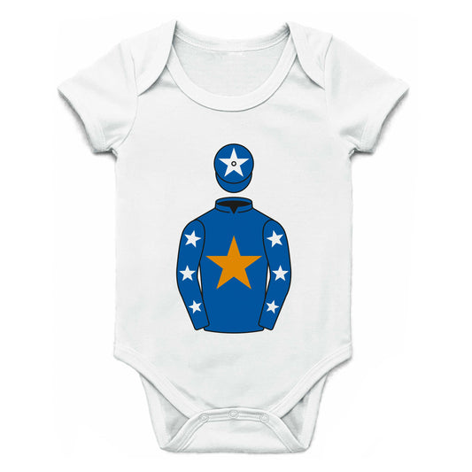 Thunder Holdings Ltd & The Young Ones Single Silks Baby Grow