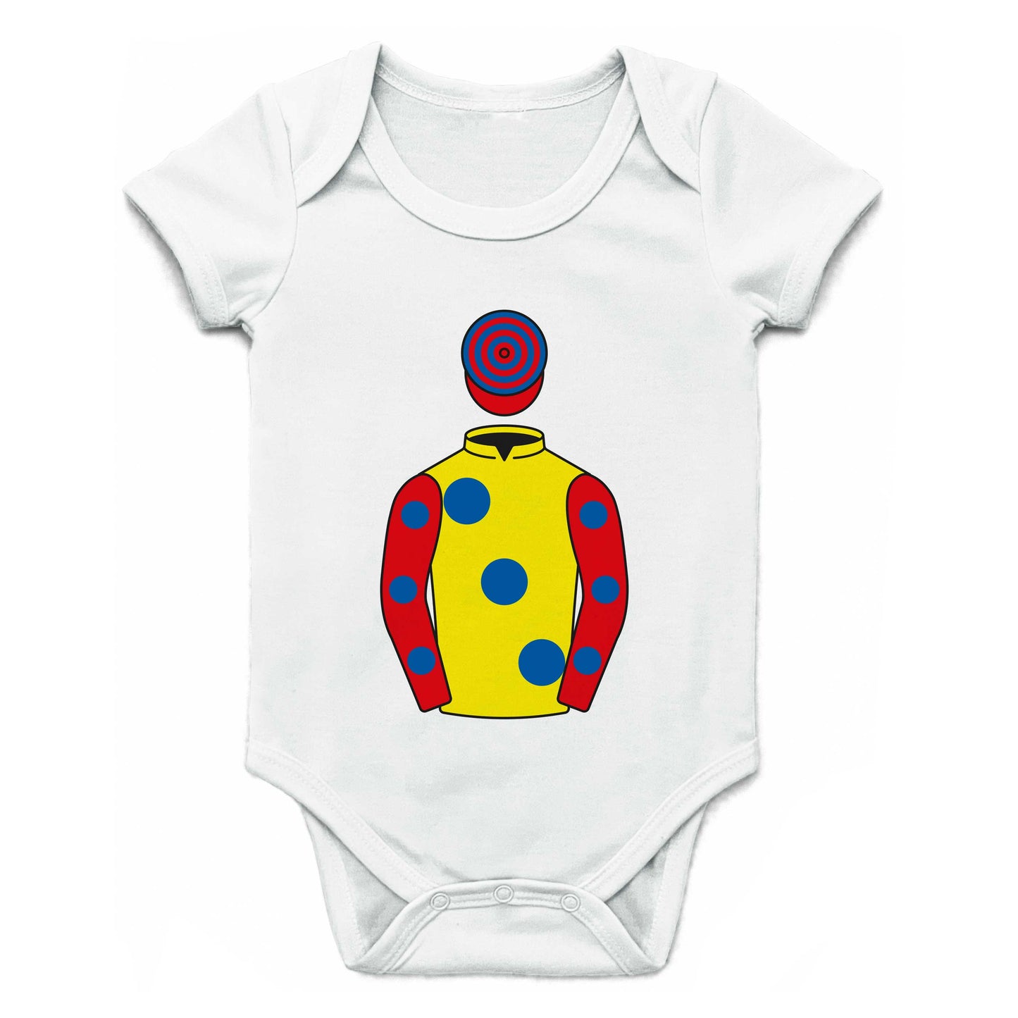 Top Man Racing Syndicate Single Silks Baby Grow