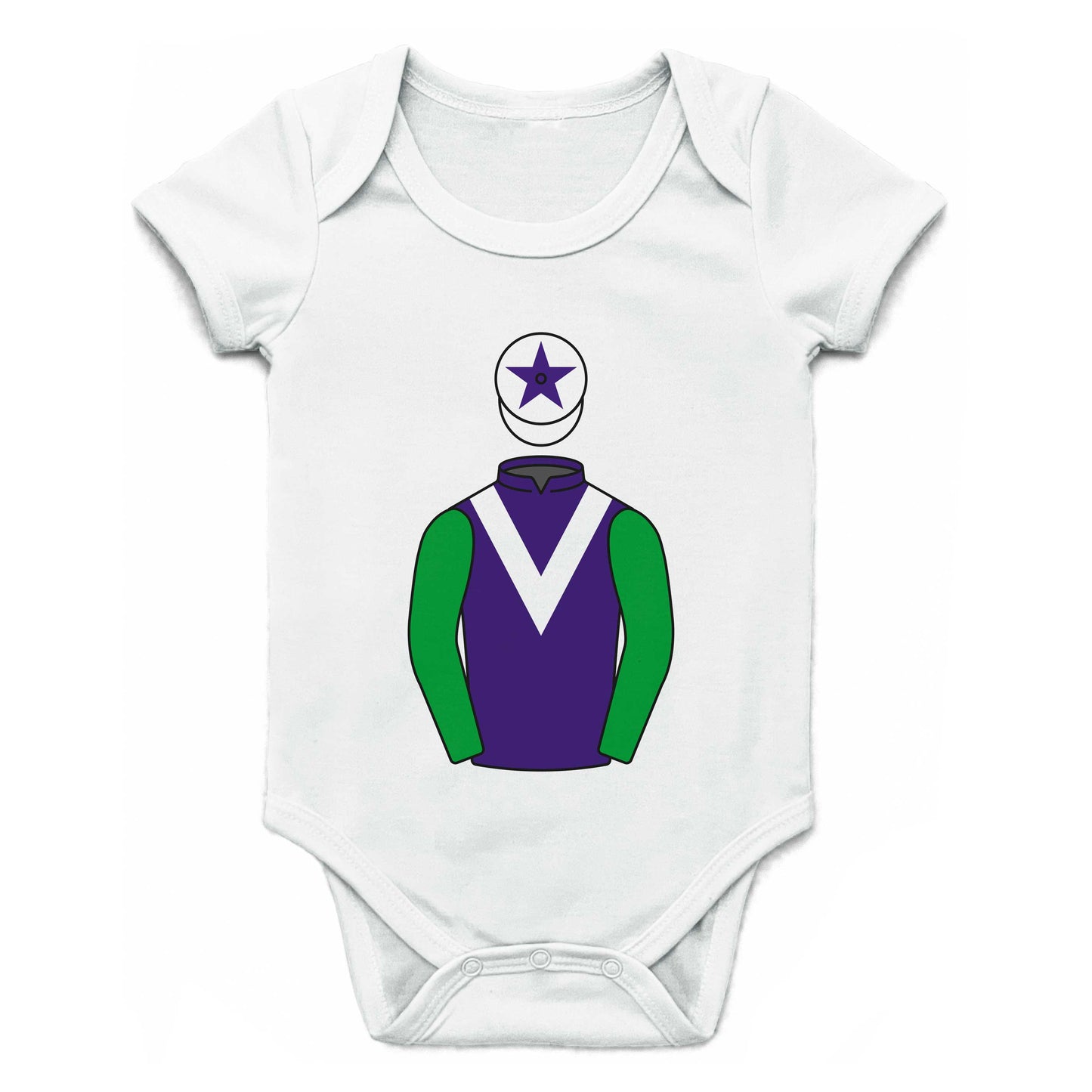 Twelfth Man Partnership Single Silks Baby Grow
