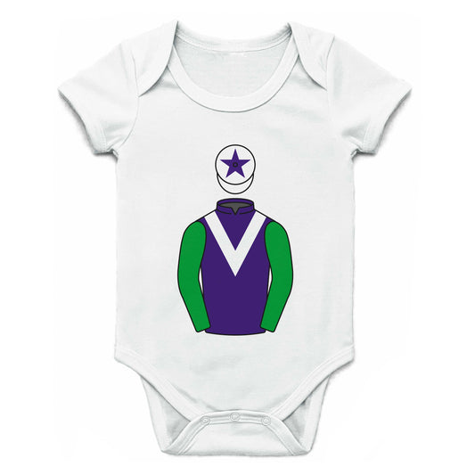 Twelfth Man Partnership Single Silks Baby Grow