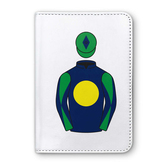 Winter Gold Racing Passport Holder