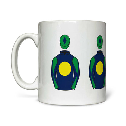 Winter Gold Racing 4 Silks Mug