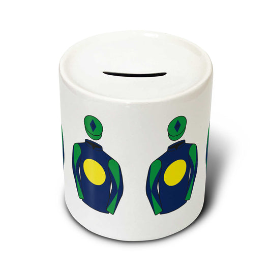 Winter Gold Racing Money Box