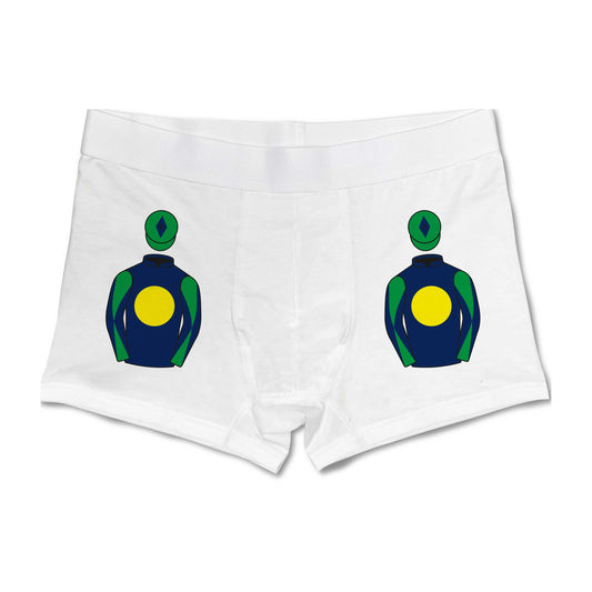 Winter Gold Racing Mens Boxer Shorts