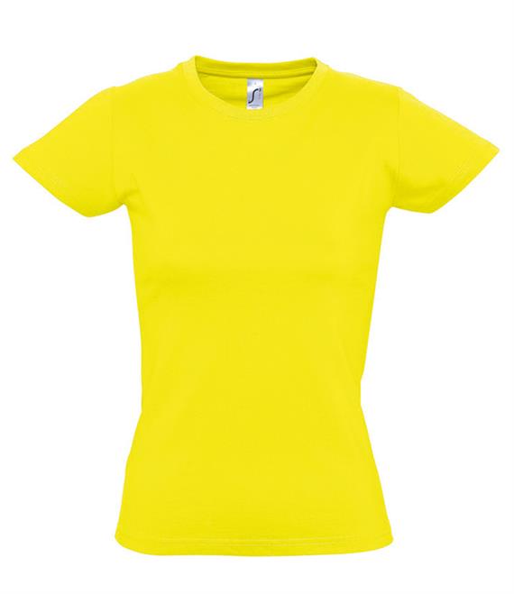 Ladies Personalised T-shirt (Orange, Reds, Pinks and Yellows)