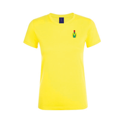 Ladies Alan Potts Embroidered T-Shirt - Clothing - Hacked Up