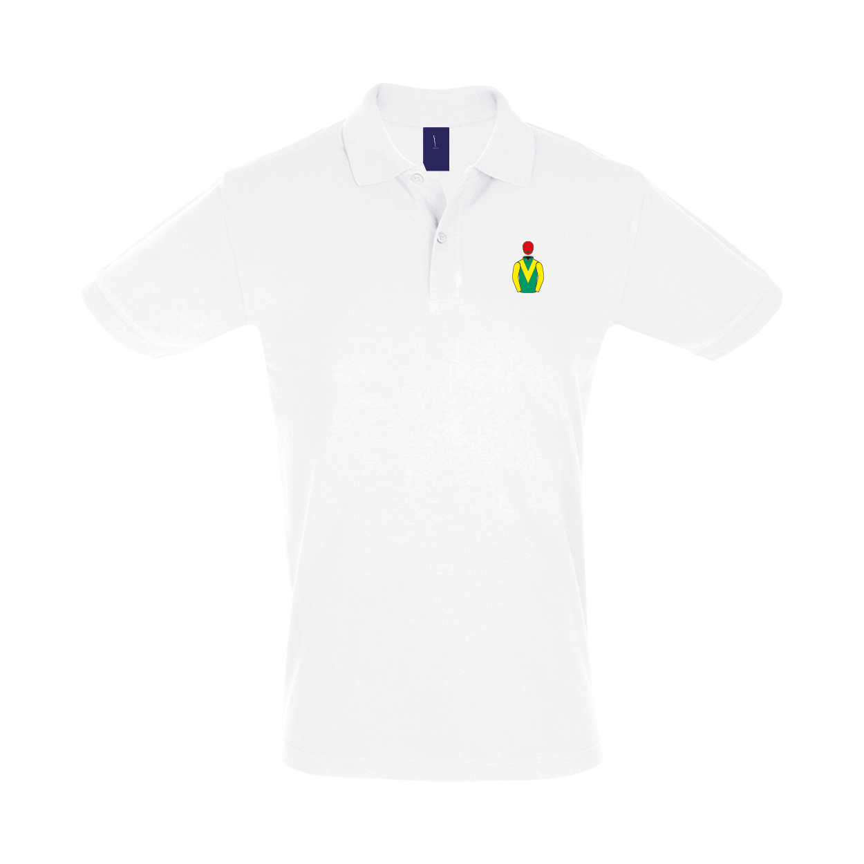 Mens Alan Potts Embroidered Polo Shirt – Hacked Up