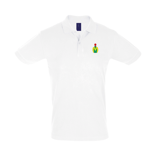 Mens Alan Potts Embroidered Polo Shirt - Clothing - Hacked Up