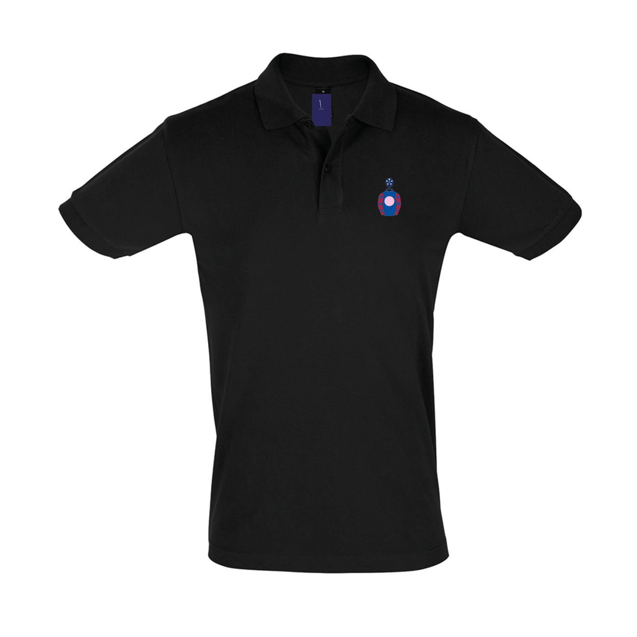 Mens Andrew Gemmell Embroidered Polo Shirt - Clothing - Hacked Up