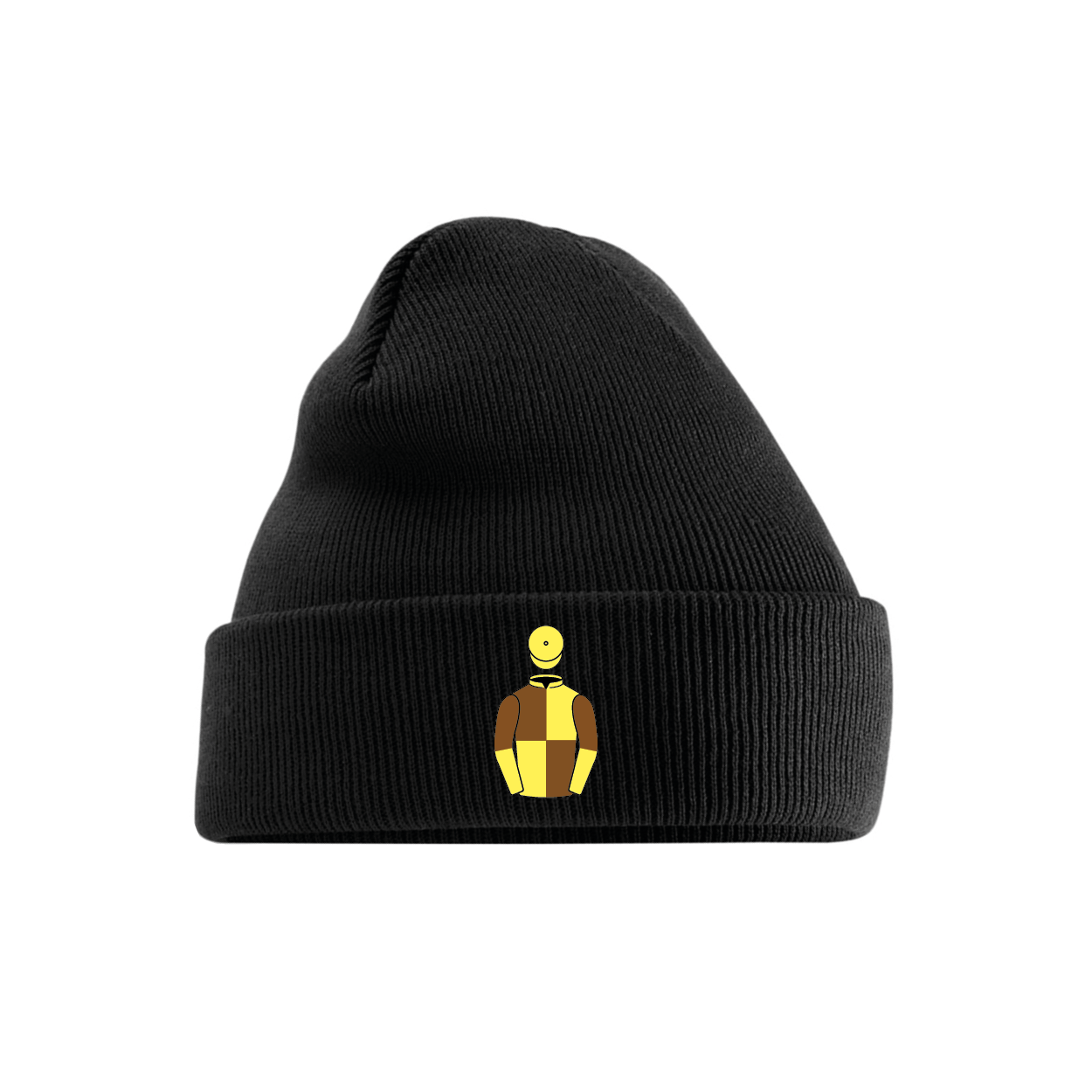 Audrey Turley Embroidered Cuffed Beanie - Hacked Up