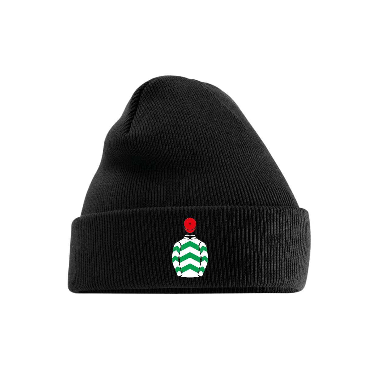 Bective Stud Embroidered Cuffed Beanie - Hacked Up