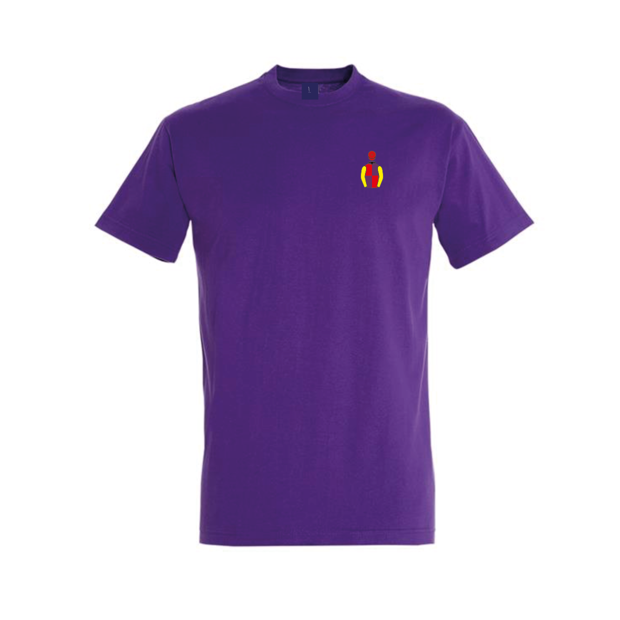 Mens Brocade Racing Embroidered T-Shirt - Clothing - Hacked Up