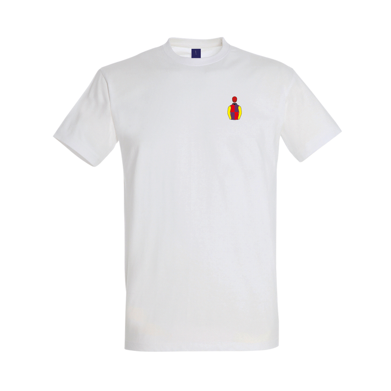 Mens Brocade Racing Embroidered T-Shirt - Clothing - Hacked Up