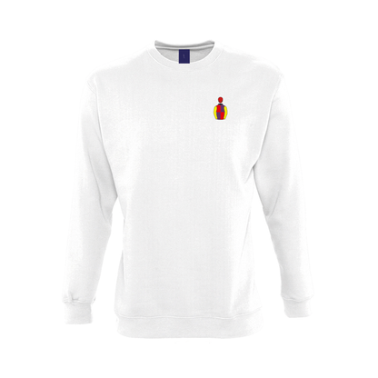 Unisex Brocade Racing Embroidered Sweatshirt - Clothing - Hacked Up