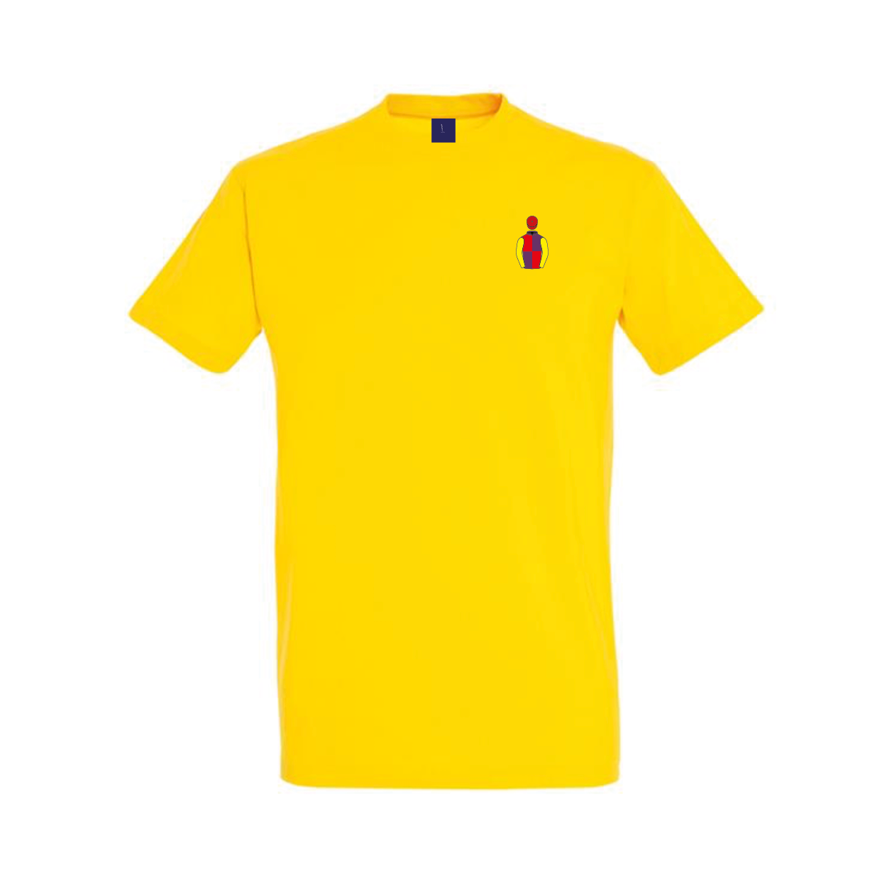 Mens Brocade Racing Embroidered T-Shirt - Clothing - Hacked Up