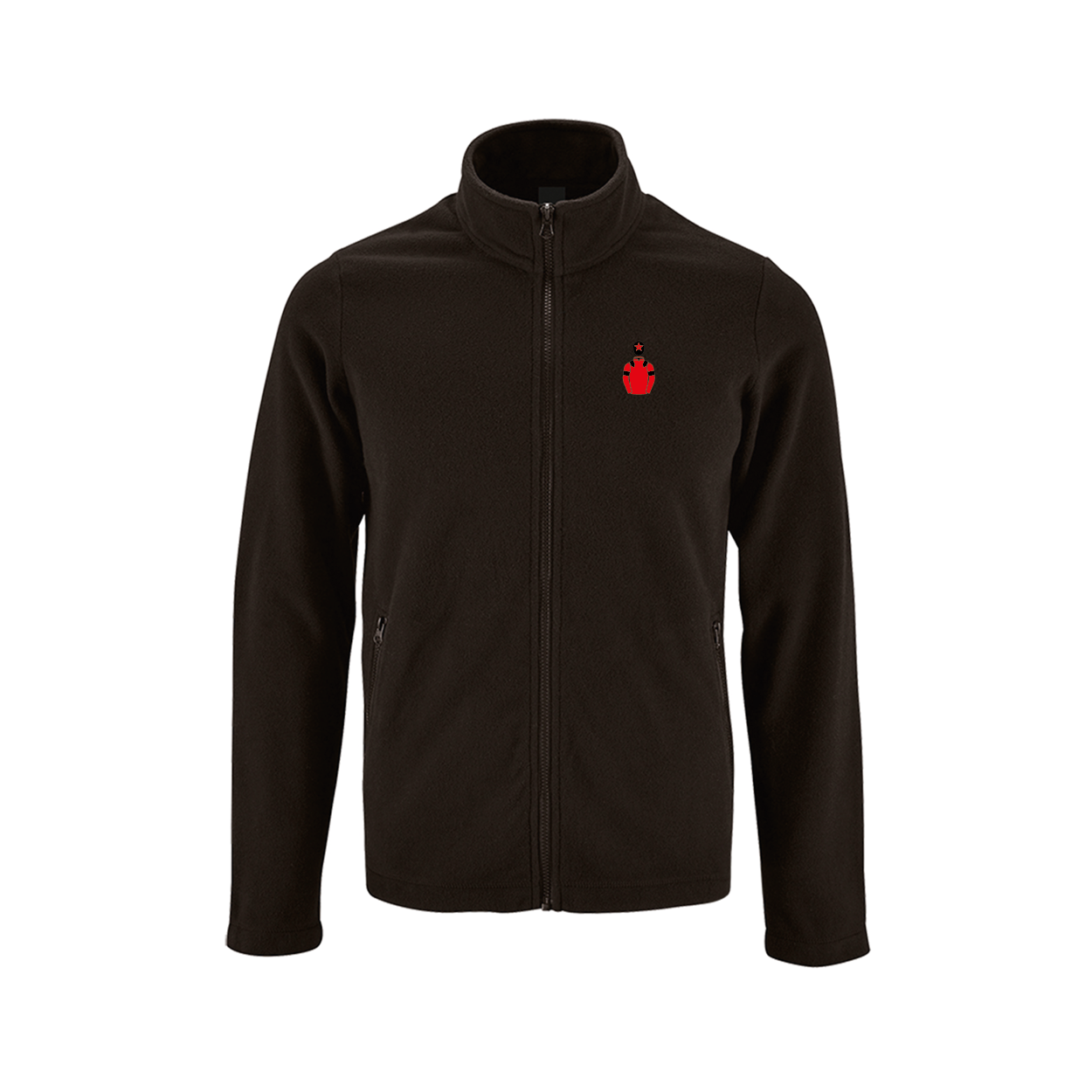 Mens Mrs C Wymer and Mr Pjs Russell Embroidered Fleece Jacket - Clothing - Hacked Up