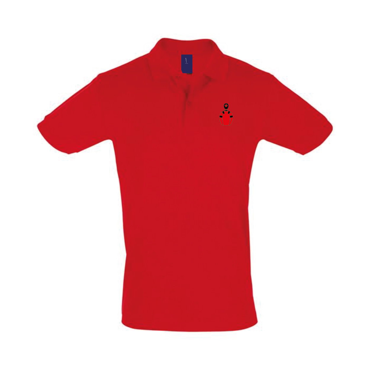 Mens Mrs C Wymer and Mr Pjs Russell Embroidered Polo Shirt - Clothing - Hacked Up