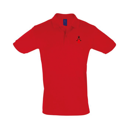 Mens Mrs C Wymer and Mr Pjs Russell Embroidered Polo Shirt - Clothing - Hacked Up
