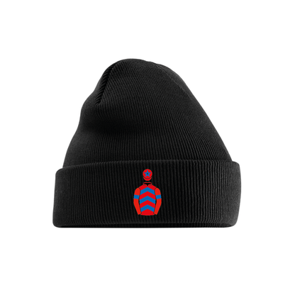 Mrs Caroline Mould Embroidered Cuffed Beanie - Hacked Up
