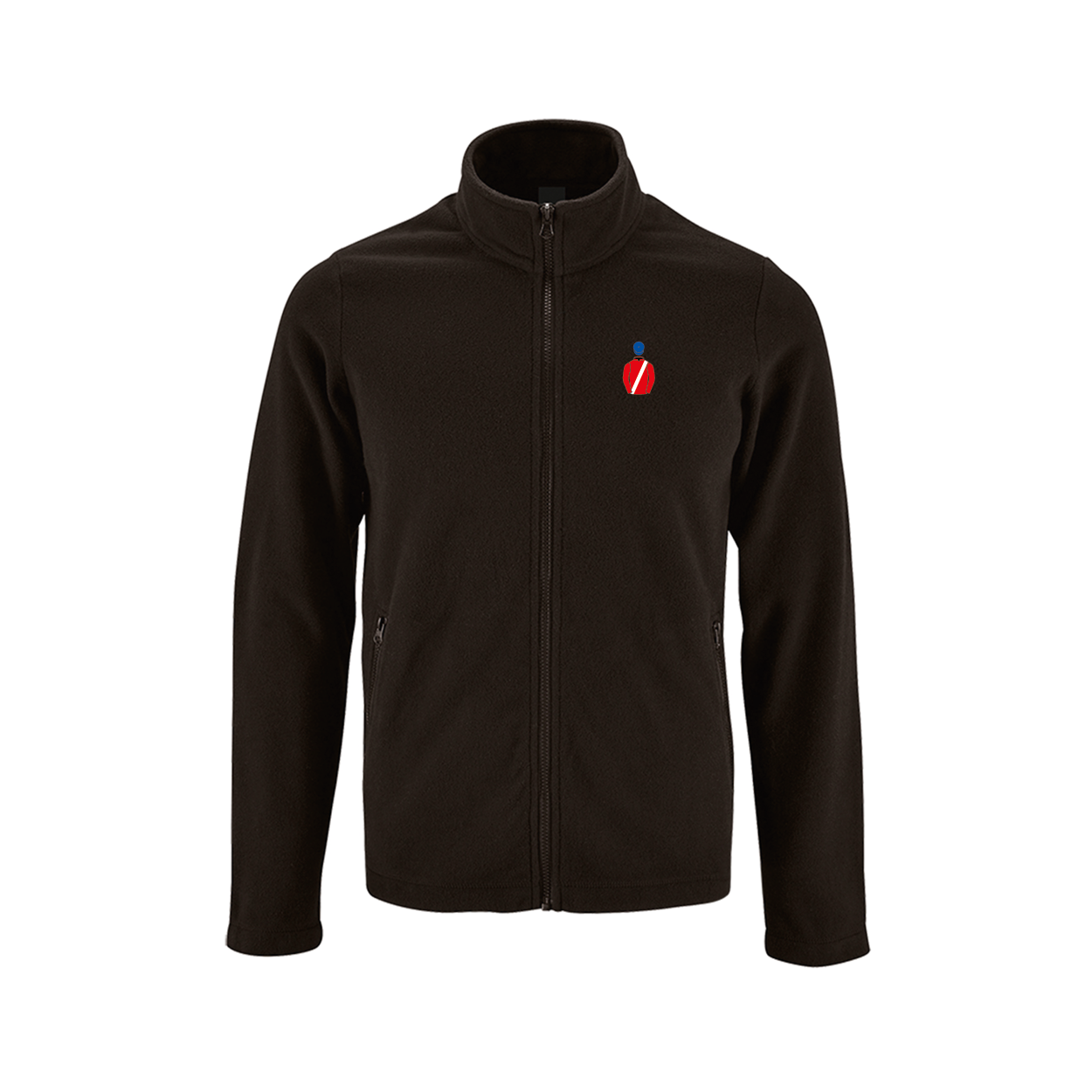 Mens Cheveley Park Stud Embroidered Fleece Jacket - Clothing - Hacked Up
