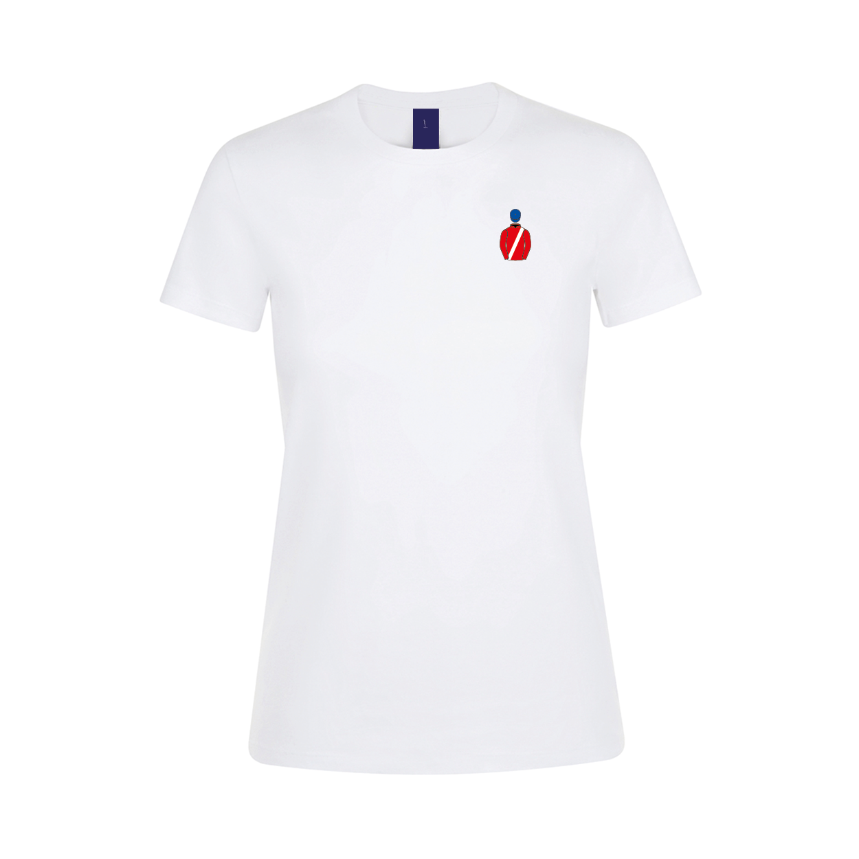 Ladies Cheveley Park Stud Embroidered T-Shirt - Clothing - Hacked Up