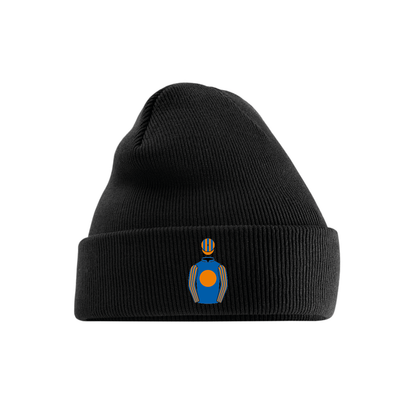 Michael Tabor, Derrick Smith & Susan Magnier Embroidered Cuffed Beanie - Hacked Up
