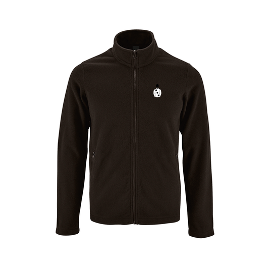 Mens Elite Racing Club Embroidered Fleece Jacket - Clothing - Hacked Up