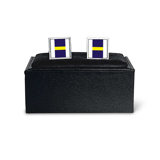 Bruton Street V Club Cufflinks - Cufflinks - Hacked Up
