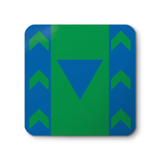Laois Limerick Syndicate Ceramic Coaster - Ceramic Coaster - Hacked Up