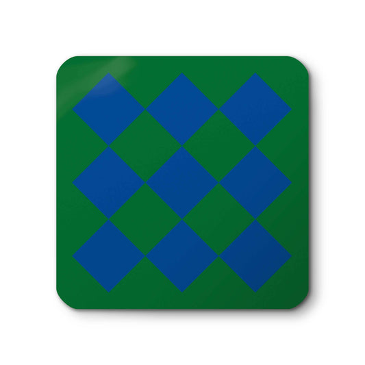 Miss M A Masterson Ceramic Coaster - Ceramic Coaster - Hacked Up
