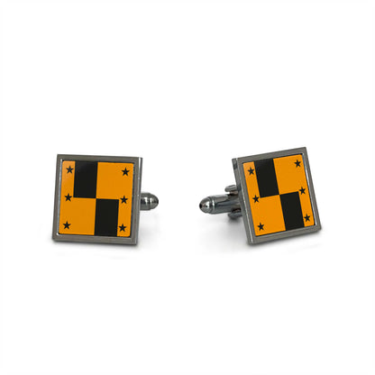 One For Luck Racing Syndicate Cufflinks - Cufflinks - Hacked Up