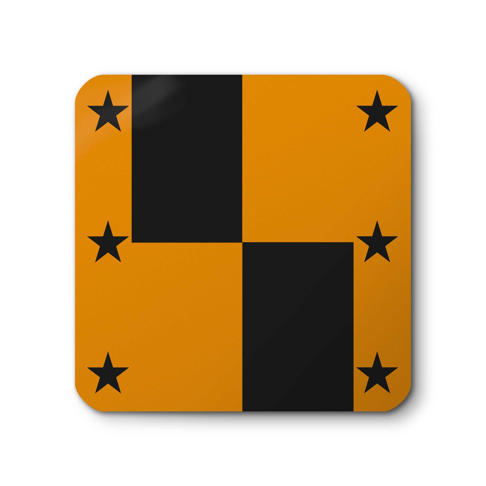 One For Luck Racing Syndicate Ceramic Coaster - Ceramic Coaster - Hacked Up