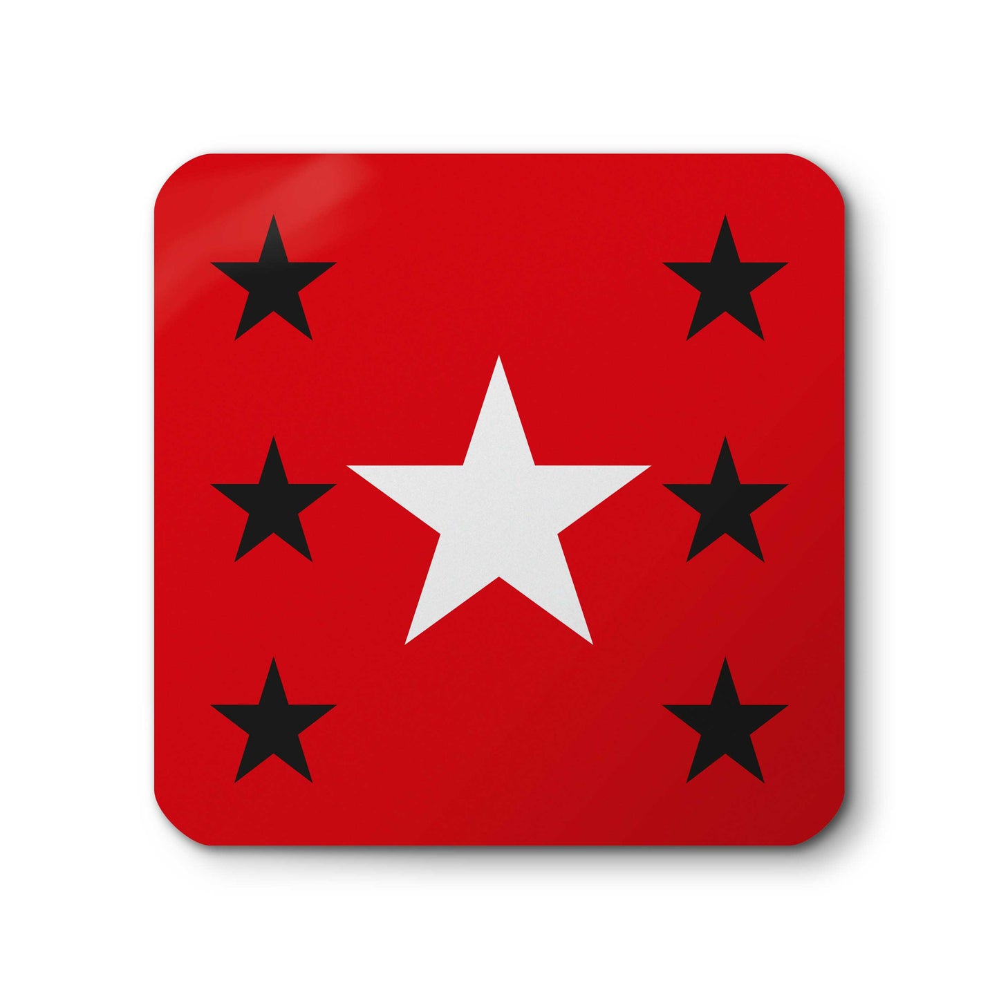 S Such And CG Paletta Horse Racing Ceramic Coaster with Cork Base - Hacked Up Horse Racing Gifts