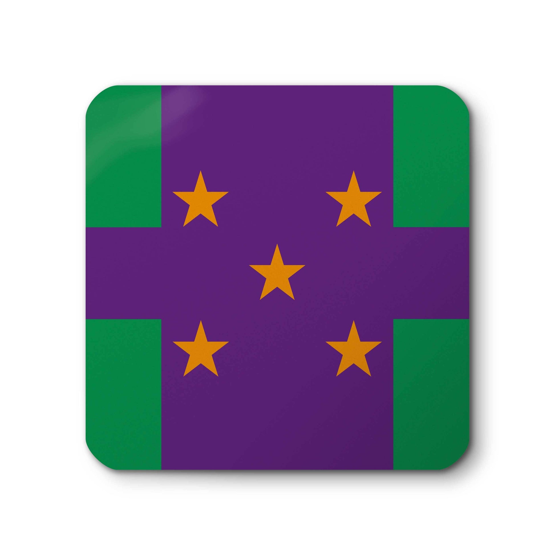 Ms E L Banks Ceramic Coaster - Ceramic Coaster - Hacked Up