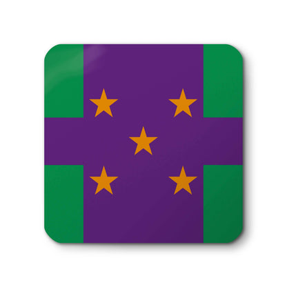 Ms E L Banks Ceramic Coaster - Ceramic Coaster - Hacked Up