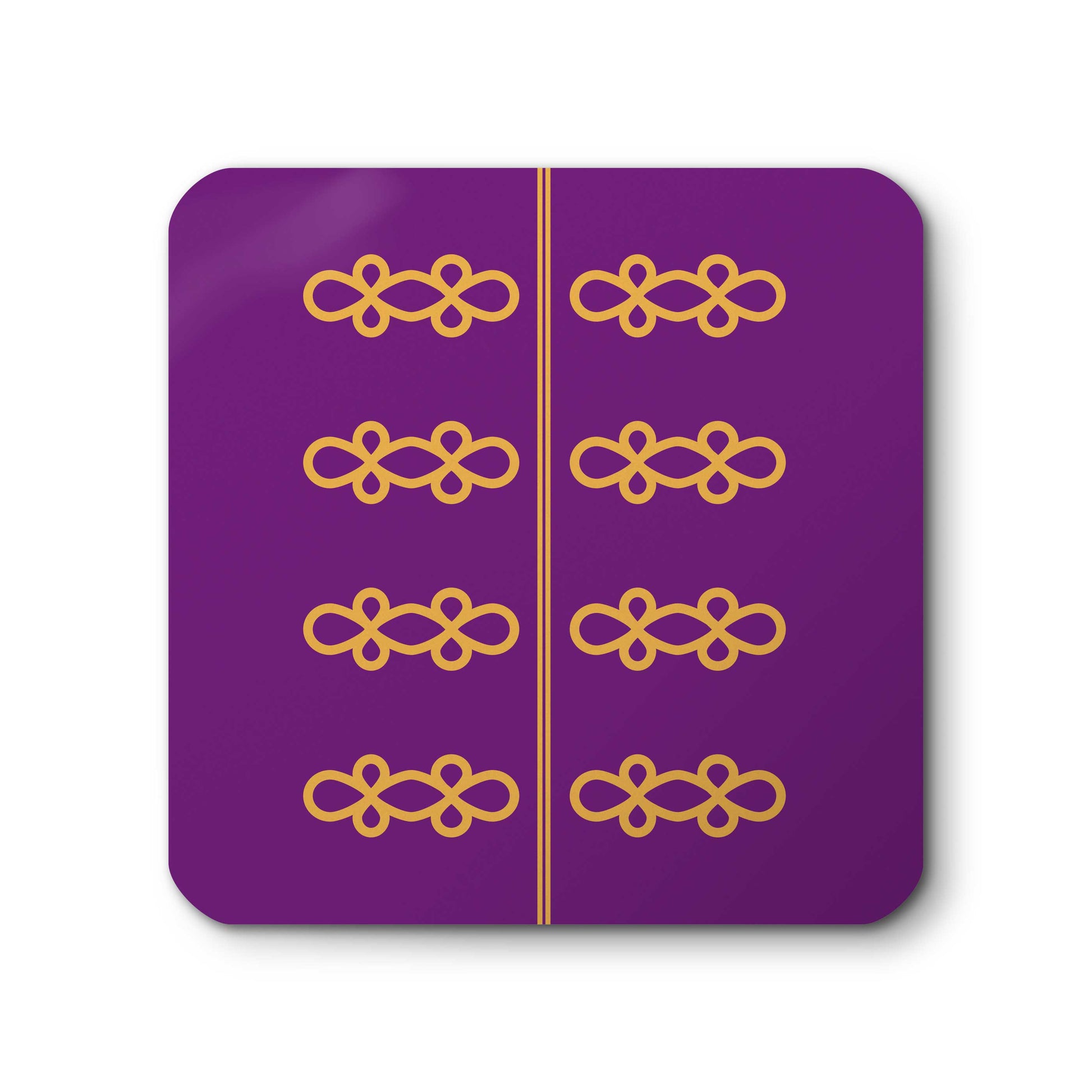 The Queen Ceramic Coaster - Ceramic Coaster - Hacked Up