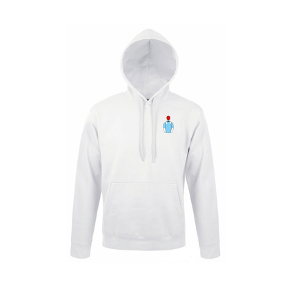 Unisex Foxtrot Racing Embroidered Hooded Sweatshirt - Clothing - Hacked Up